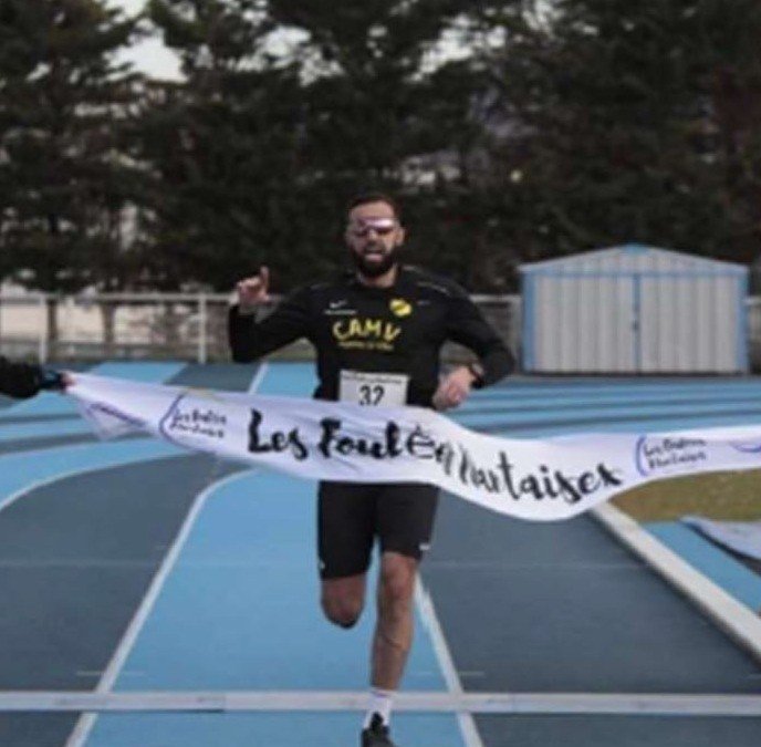 Youssef Jbara en course